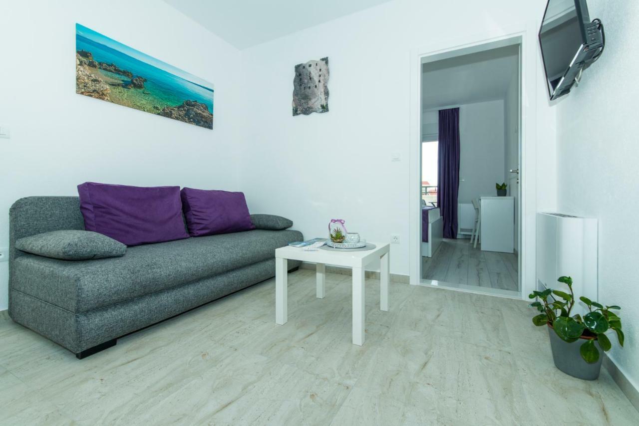 Apartmani Spiline - Mia Baska Voda Luaran gambar